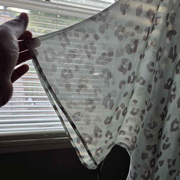 Lime & Chili Animal print  Kimono sz Lg - Picture 3 of 5